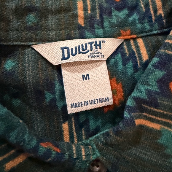 Duluth Aztec Printed Flannel Shirt - Picture 9 of 11